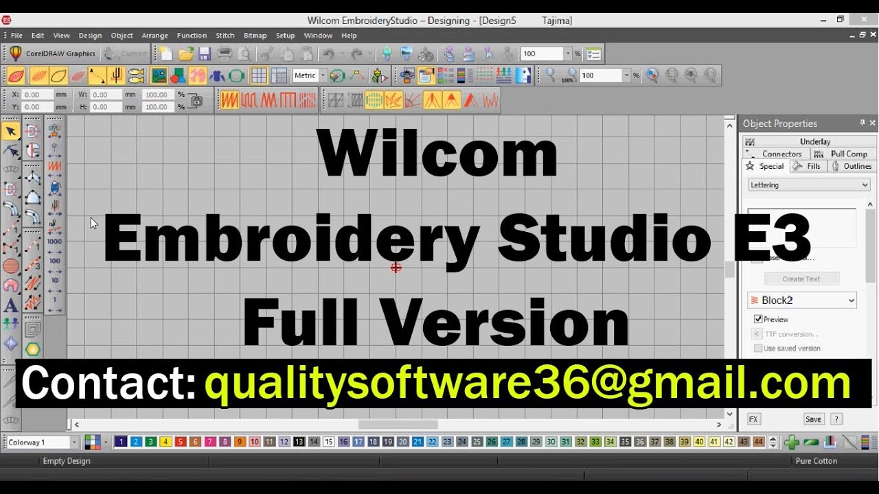 wilcom embroidery studio software e3 download